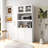 Kitchen Pantry Cabinet With Multi-Functional Pull-Out Multi-Tier Storage Shelf-601370389