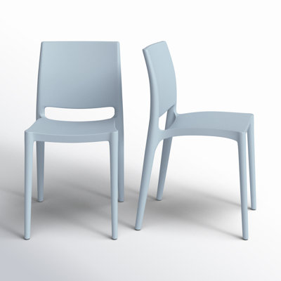Burt Outdoor Stacking Dining Side Chair