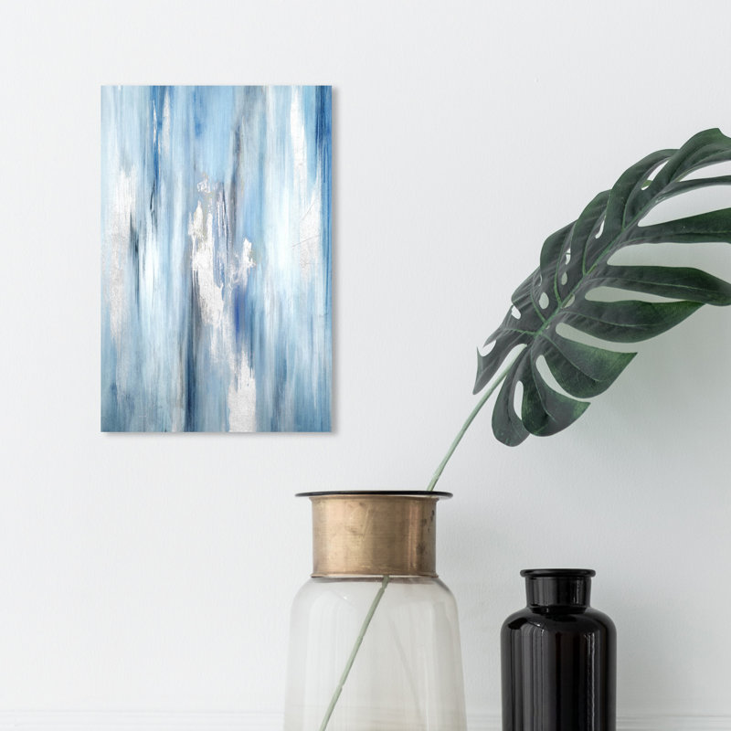 «Abstract Waterfall», reproduction d'art, Toile tendue, H 15 po x l 10 po x P 1,5 po