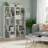 Asymmetrical Display Shelf & Bookcase, 5-Tier-577289187