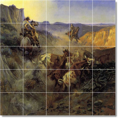 Carreau de peinture murale 40 po x 40 po 8 po x 8 po