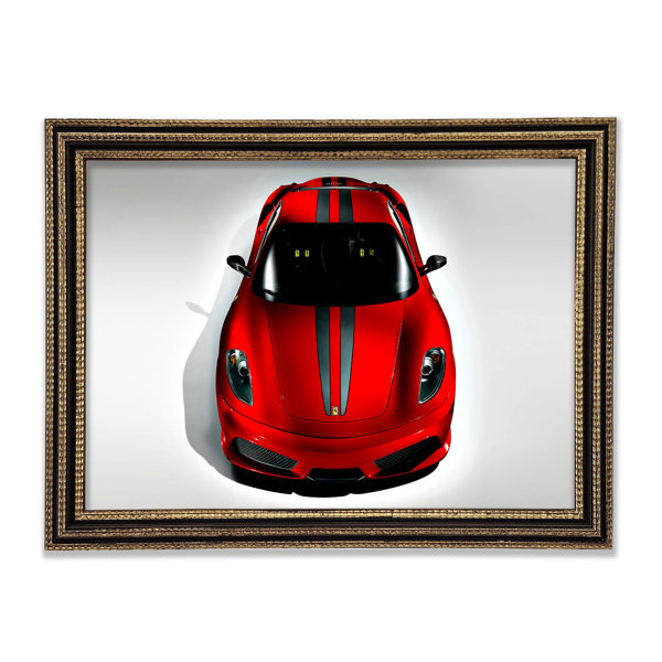 F430 Frame Ebern Designs Ferrari F430 Front View - Single Picture Frame Art Prints ...