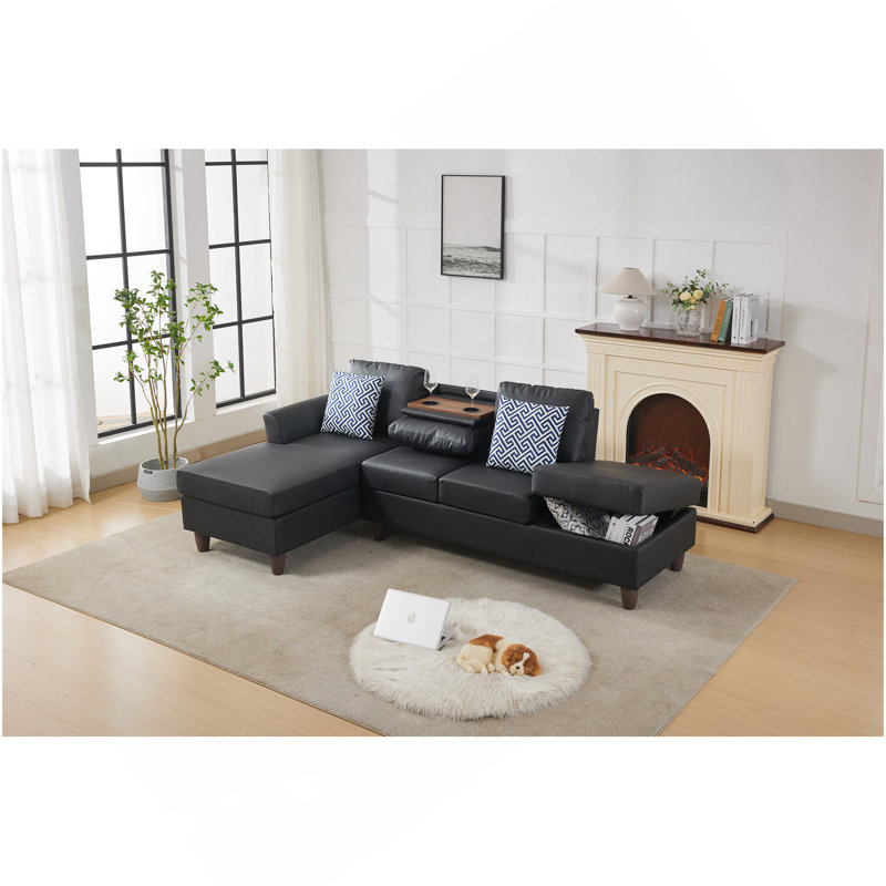 Unités de rangement cachées et coussins décoratifs assortis pour les maisons modernes