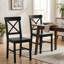 Modern Dining Chairs, Side Chair Set of 2 with Cross Back