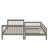 Full-Over-Full Bunk Bed With Guard Rail And Storage-184605773