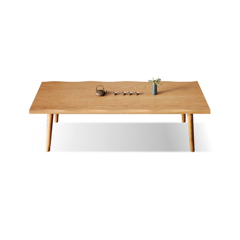 Brown Rectangular Solid Wood Dining Table, 29.53"H x 70.87"L x 31.5"W