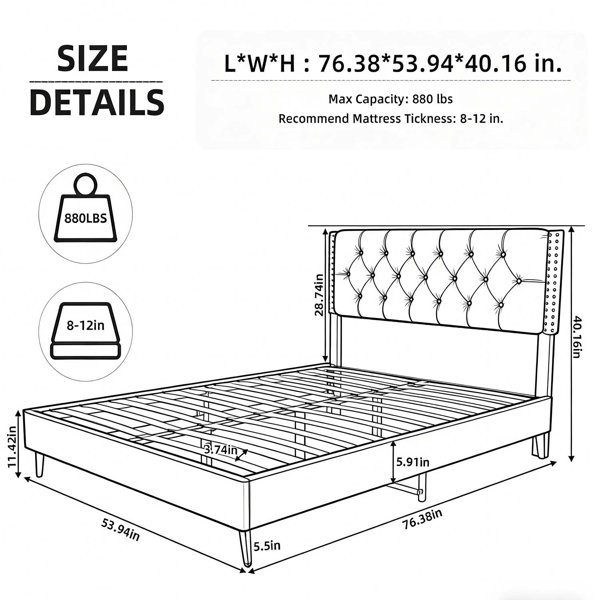 Dimensions du produit