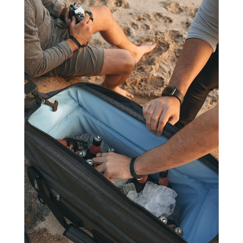 IceMule Coolers 37 Quarts Backpack Cooler in Gray