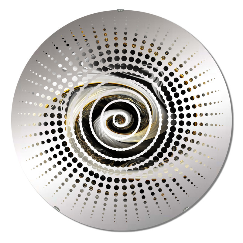 Euda - Miroir mural Sun Circles, 31,4 po x 31,4 po