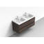 Ensemble de meuble-lavabo mural double 48 "Devingo-447035090