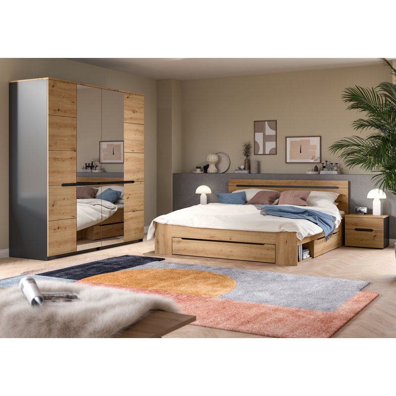 50 cm W Bedside Table