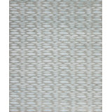 Modern Tibet III Hand Knotted Area Rug in Sky Blue