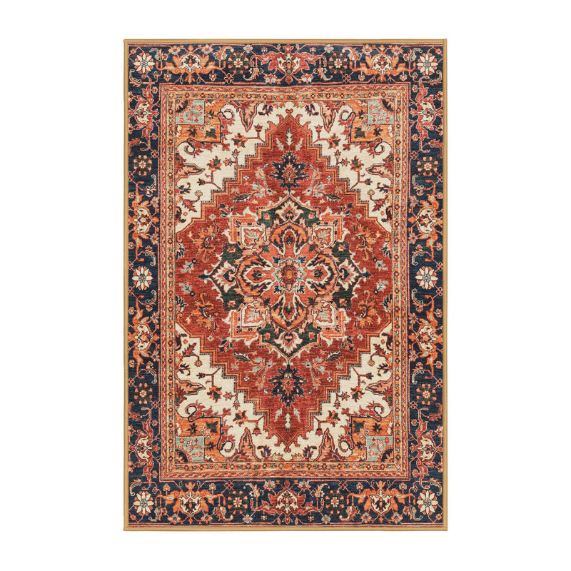 Abstract Indoor Rug, Rectangle 8' x 10'