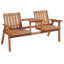 Banc de patio Outsunny