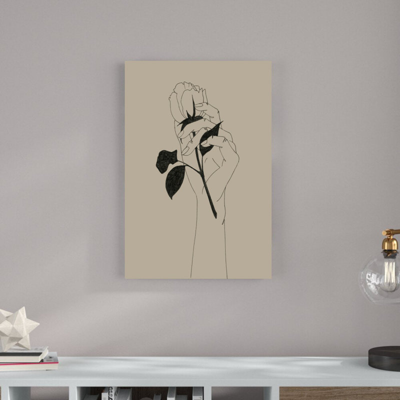 "You are the one II" par Grace Popp - reproduction d'art sur toile tendue, H 30 po x l 20 po