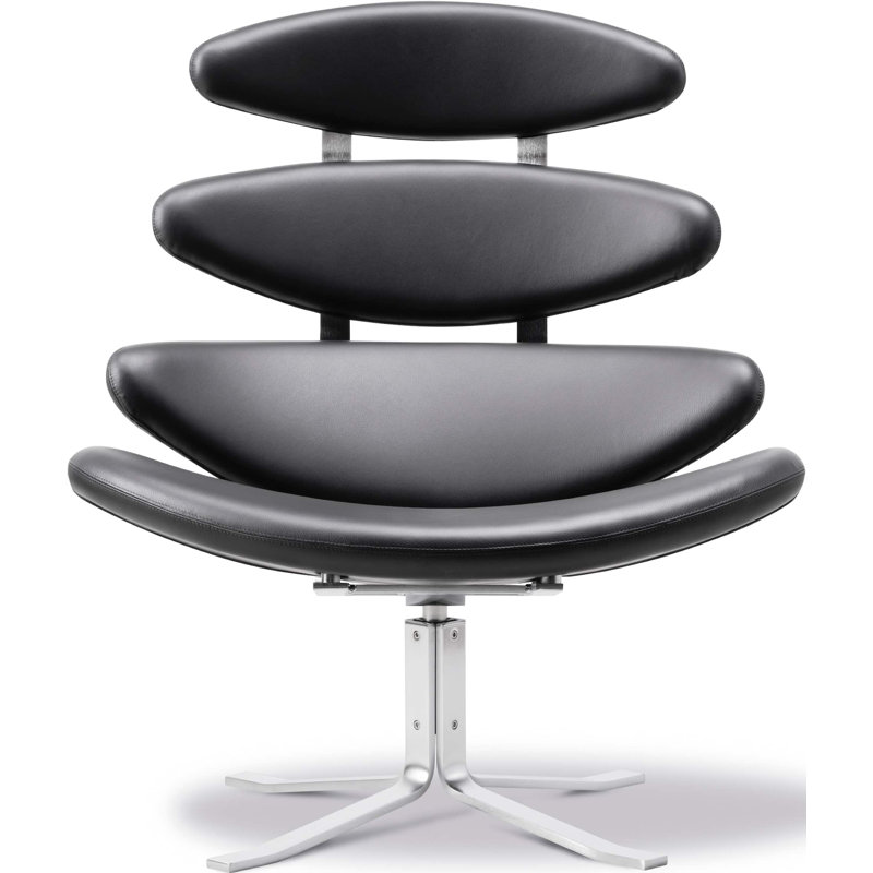 Chaise longue pivotante de 35 po Drenka