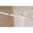 Frameless Single Sliding Shower Door with Clear Tempered Glass, 60" W x 60" H-114670592