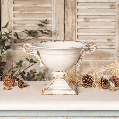 Ceramic Vintage Flower Pot - Double Handles, For ,