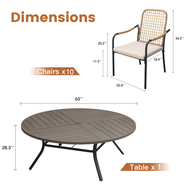Dimensions du produit
