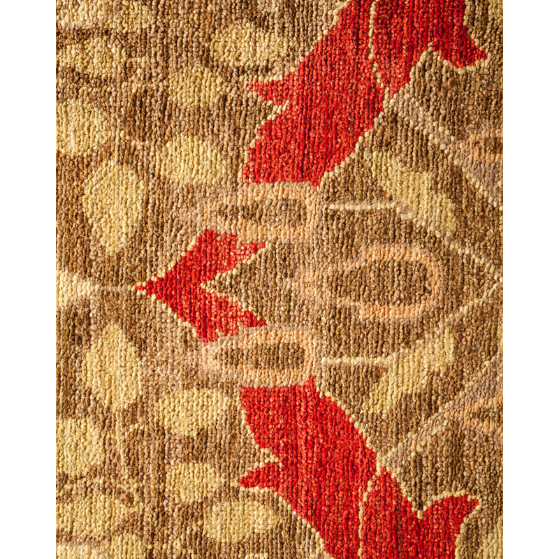 Arts & Crafts One-of-a-Kind 8' 2" X 11' 5" Hand Knotted Area Rug
