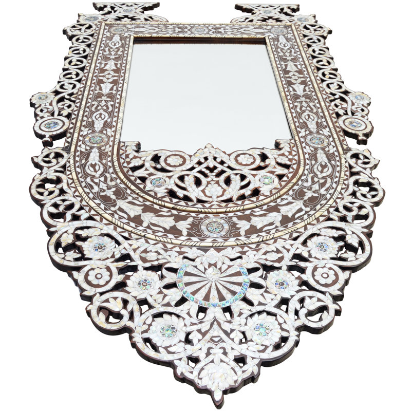 Andalusian Flat Coquillage Wall Mirror