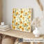 Motif de tournesols à motif floral-856349144