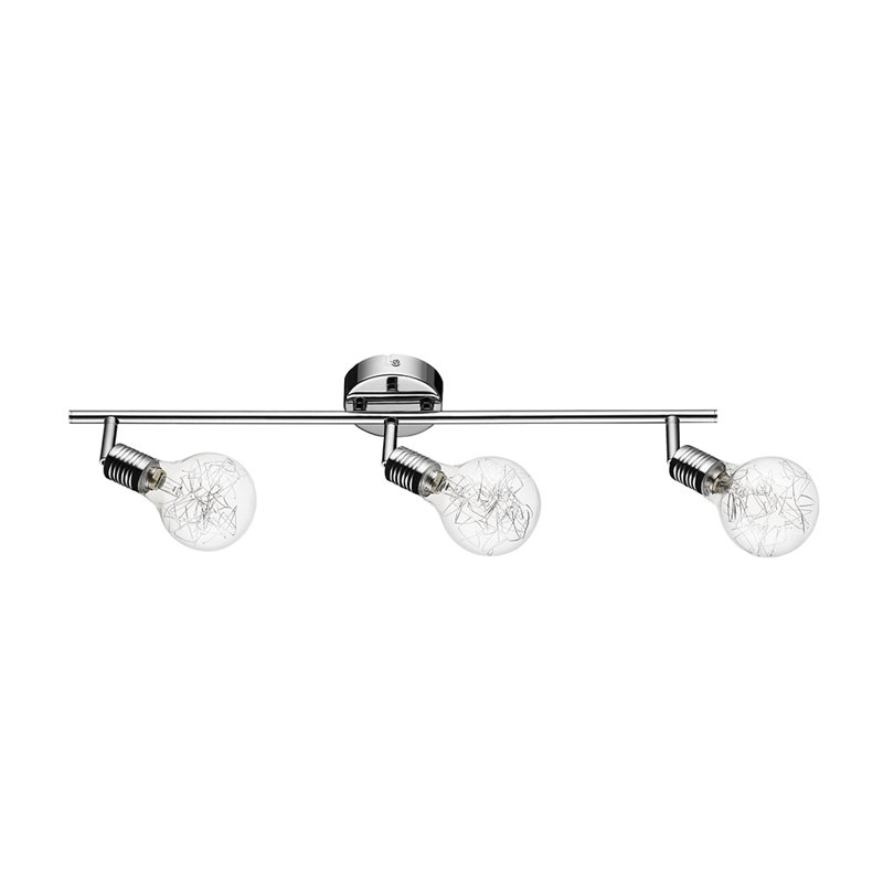 58.3cm 3 -Light Track Kit, Chrome