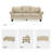 Eugene 81" Traditional Genuine Leather Sofa-2064026879