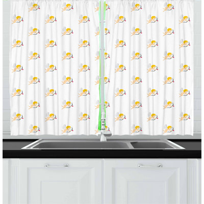 Tailored Kitchen Curtain