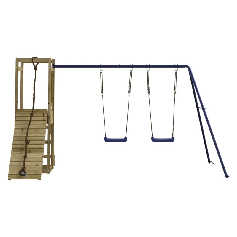 Gault Freeport Park Swing Set with, Green