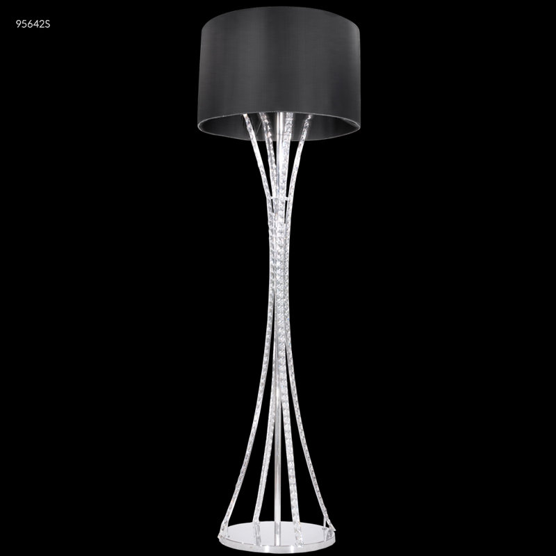 Lampe sur pied Eclipse Fashion, Blanc