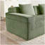 Repose-pieds Martha Velours côtelé - Vert-1662504878