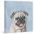 " Adorable Pug " by Marmont Hill Painting Print-1865278079