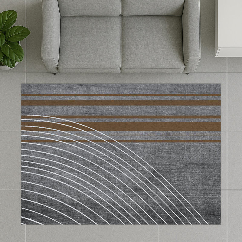 Geometric Area Rug, Rectangle 155 x 230 cm