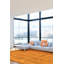 Tapis orange clair en laine noué à la main de conception unique 6 pi 5 po x 9 pi 0 po