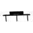 H-L Cabinet Wrought Iron Surface Mount Hinge