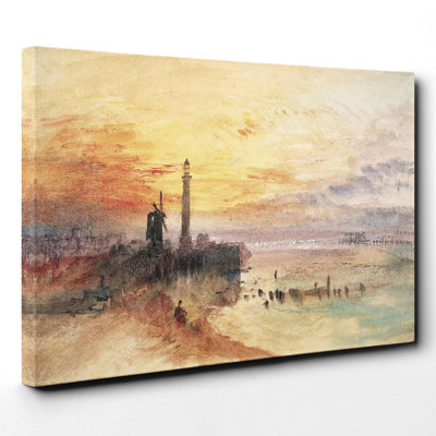 J.M.W. Turner - Wrapped Canvas Painting