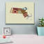 «Massachusetts State Map» par Lanre Adefioye, art mural sur toile-656978645