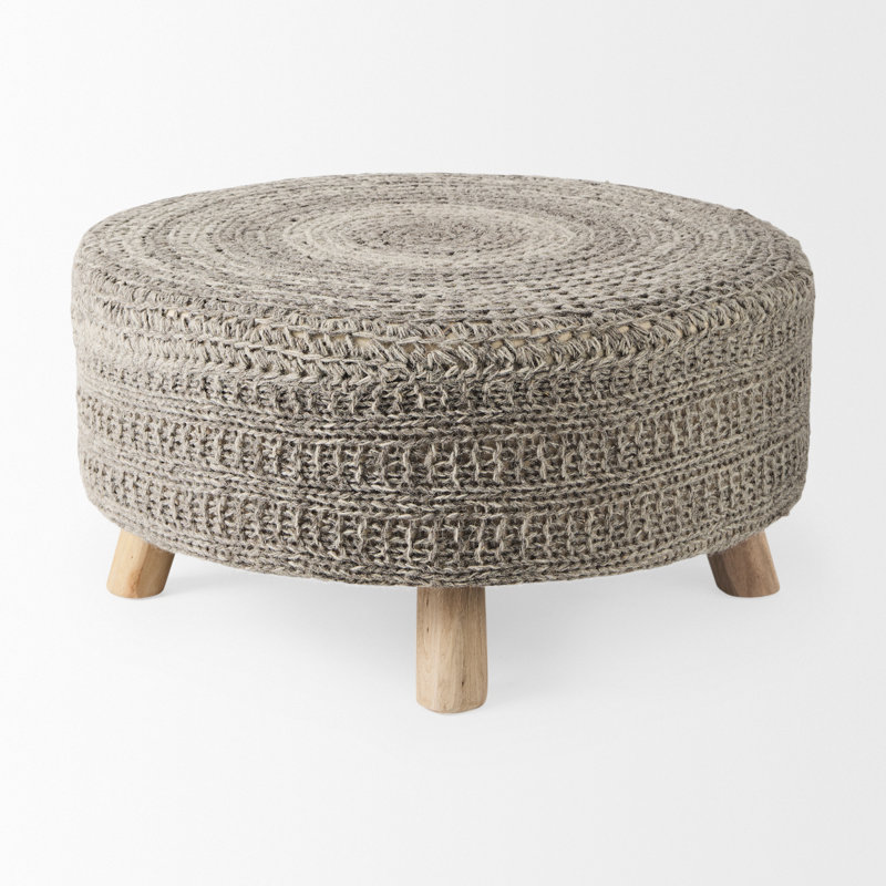 Laverty Solid Wood Accent Stool
