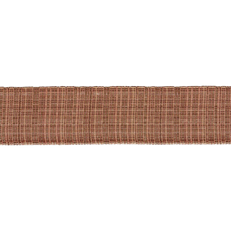 Bande de tweed large, Brun