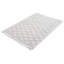 Tapis gris nouvel âge en laine 5 pi 2 po x 7 pi 3 po Braien