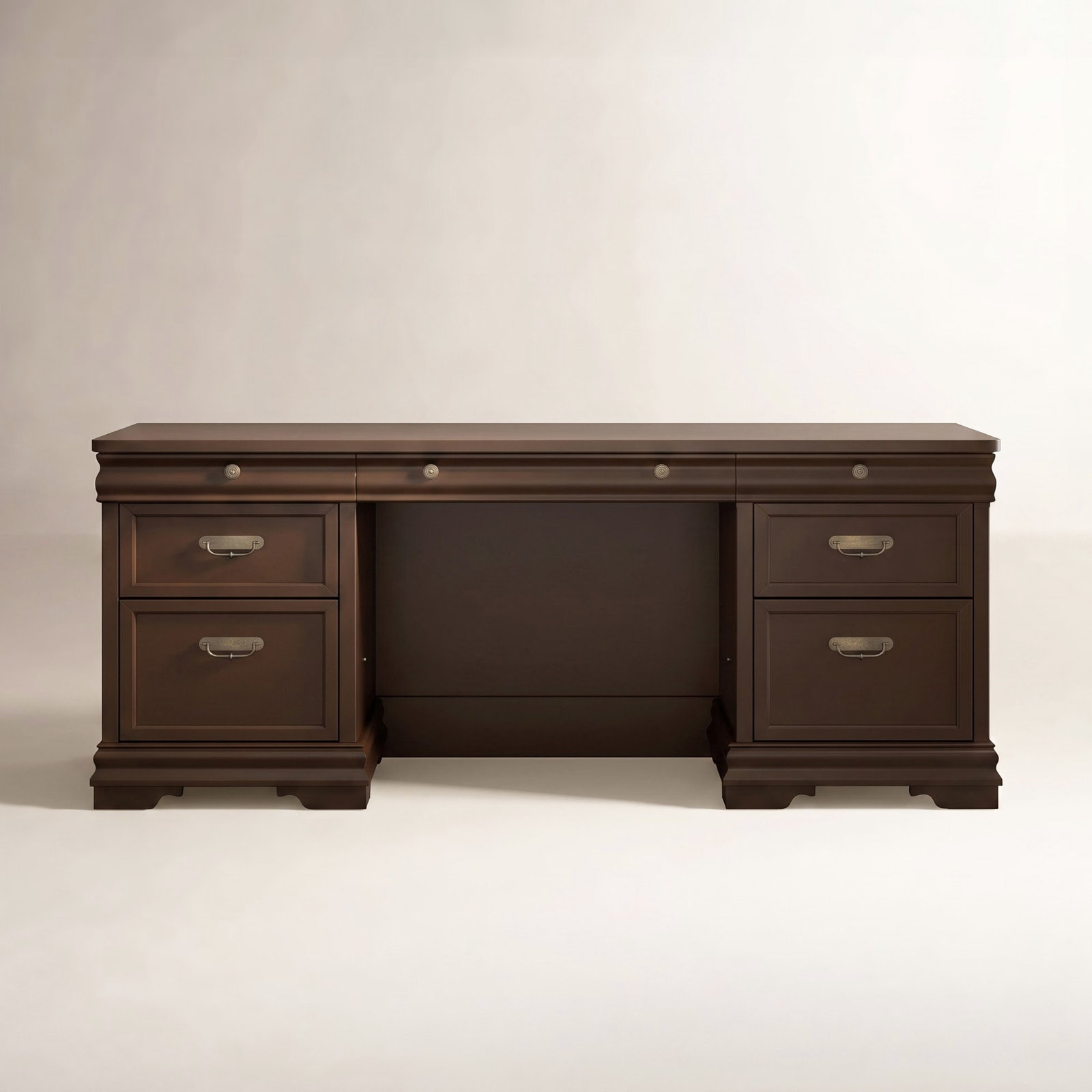Executive Desk, 30" H x 72" W x 24" D