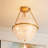 Neven Glass Semi Flush Mount-1597651046