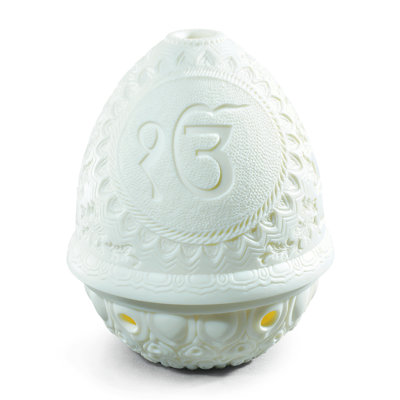 Lumière de fantaisie 4,72 po Ik Onkar Lithophane