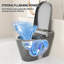 Toilette intelligente Camber avec bidet, siège à fermeture automatique, laveuse et sécheuse-123405033