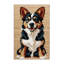  Tapis lavable chien chanteur de Nouvelle-Guinée-2132829128