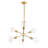 Toler 6-Light Dimmable Sputnik Sphere Chandelier-401154507