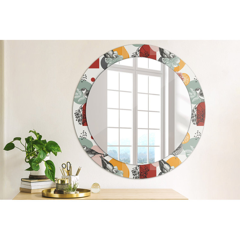 Huldar Glass Flat Wall Mirror