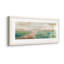 Peinture sur papier encadrée