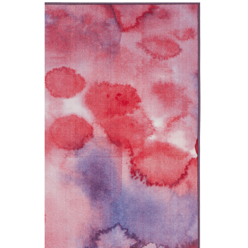 Dashiell Performance Machine Washable Abstract Rug, Rectangle 8'9" X 12'
